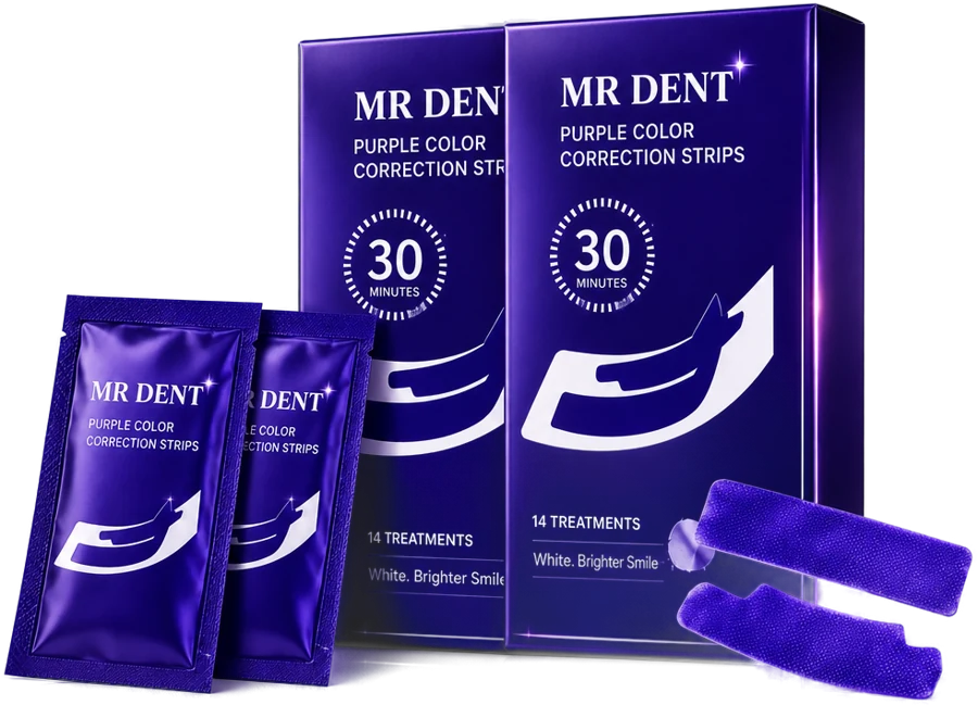 عرض علبتين من شرائط MR DENT